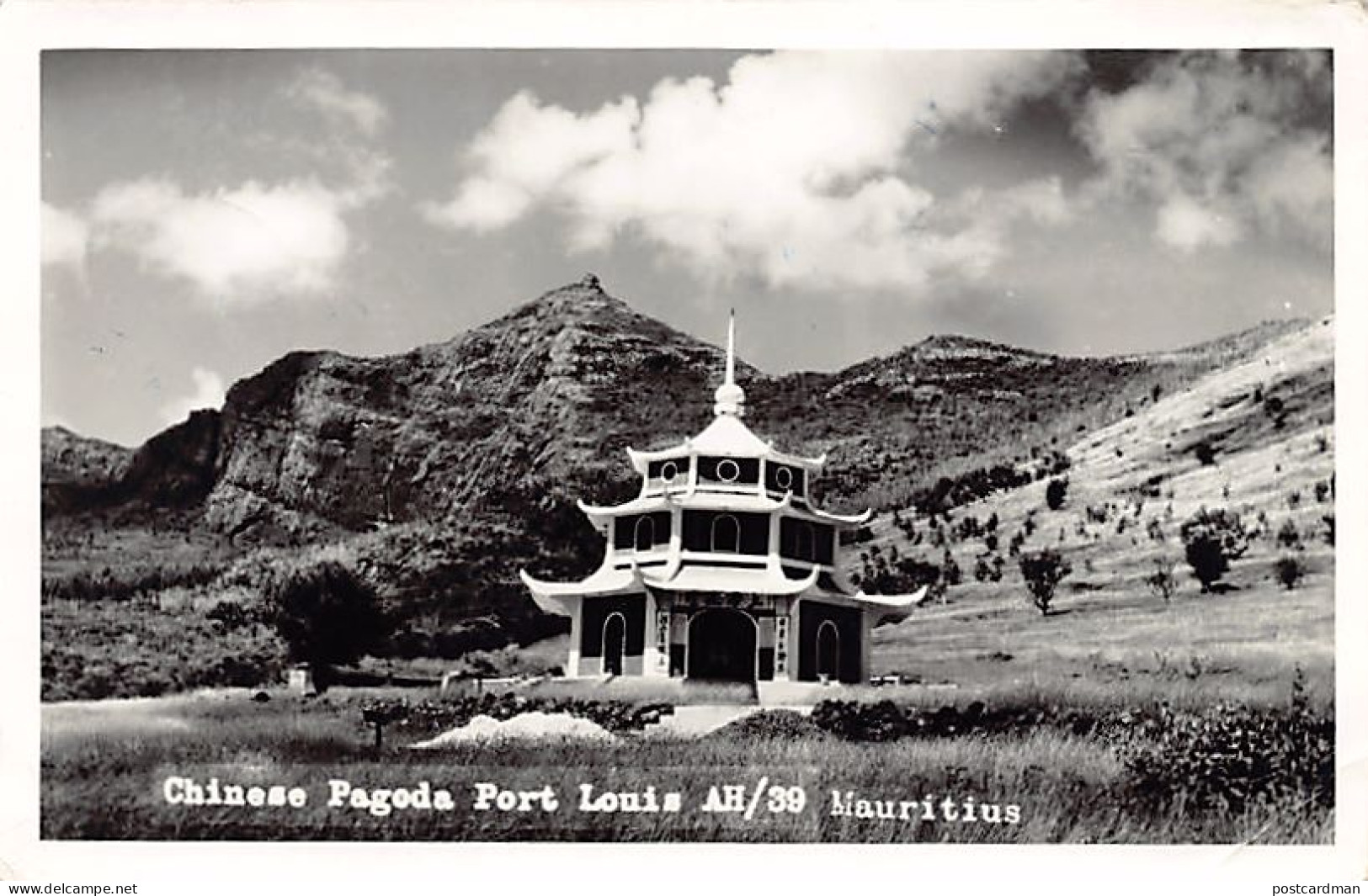 Mauritius - PORT LOUIS - Chinese Pagoda - REAL PHOTO - Ed. Inconnu  - Maurice