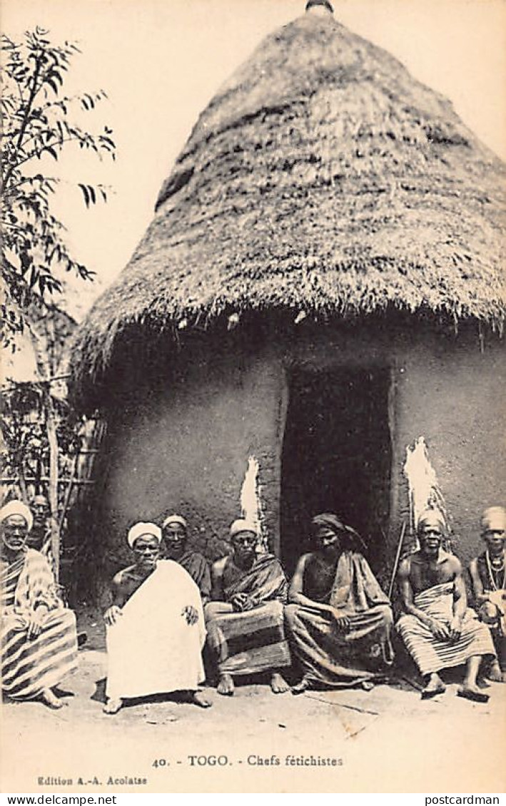 Togo - Chefs Fétichistes - Ed. A.-A. Acolatsé 40 - Togo