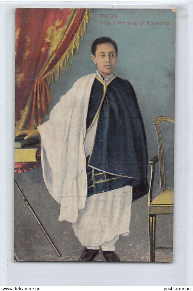 Ethiopia - Lij Iyasu, Designated Emperor Of Ethiopia From 1913 To 1916 - Publ. The Cairo Postcard Trust 25 - Etiopia