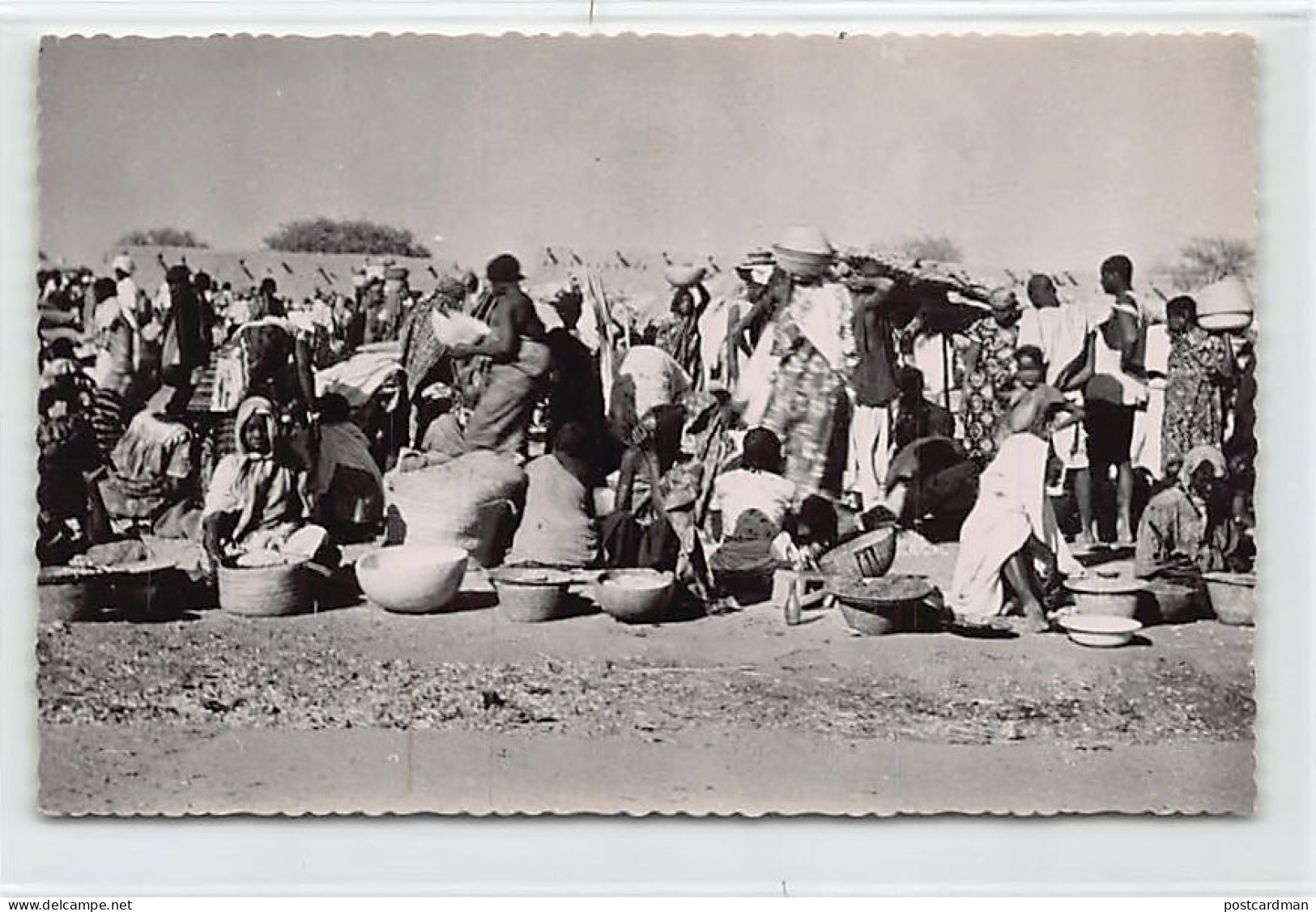 Tchad - FORT-LAMY - Scène Du Marché - Ed. Librairie Billeret 1 - Tschad