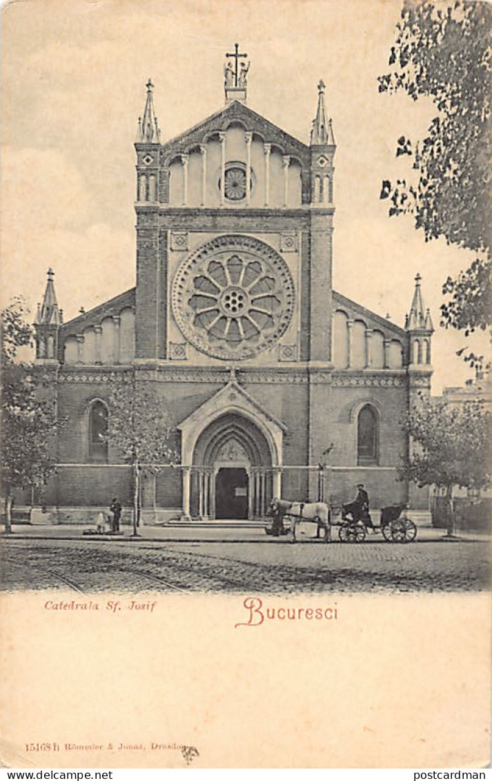 Romania - BUCURESTI - Catedrala Sf. Josif - Ed. Maier & Stern  - Rumania