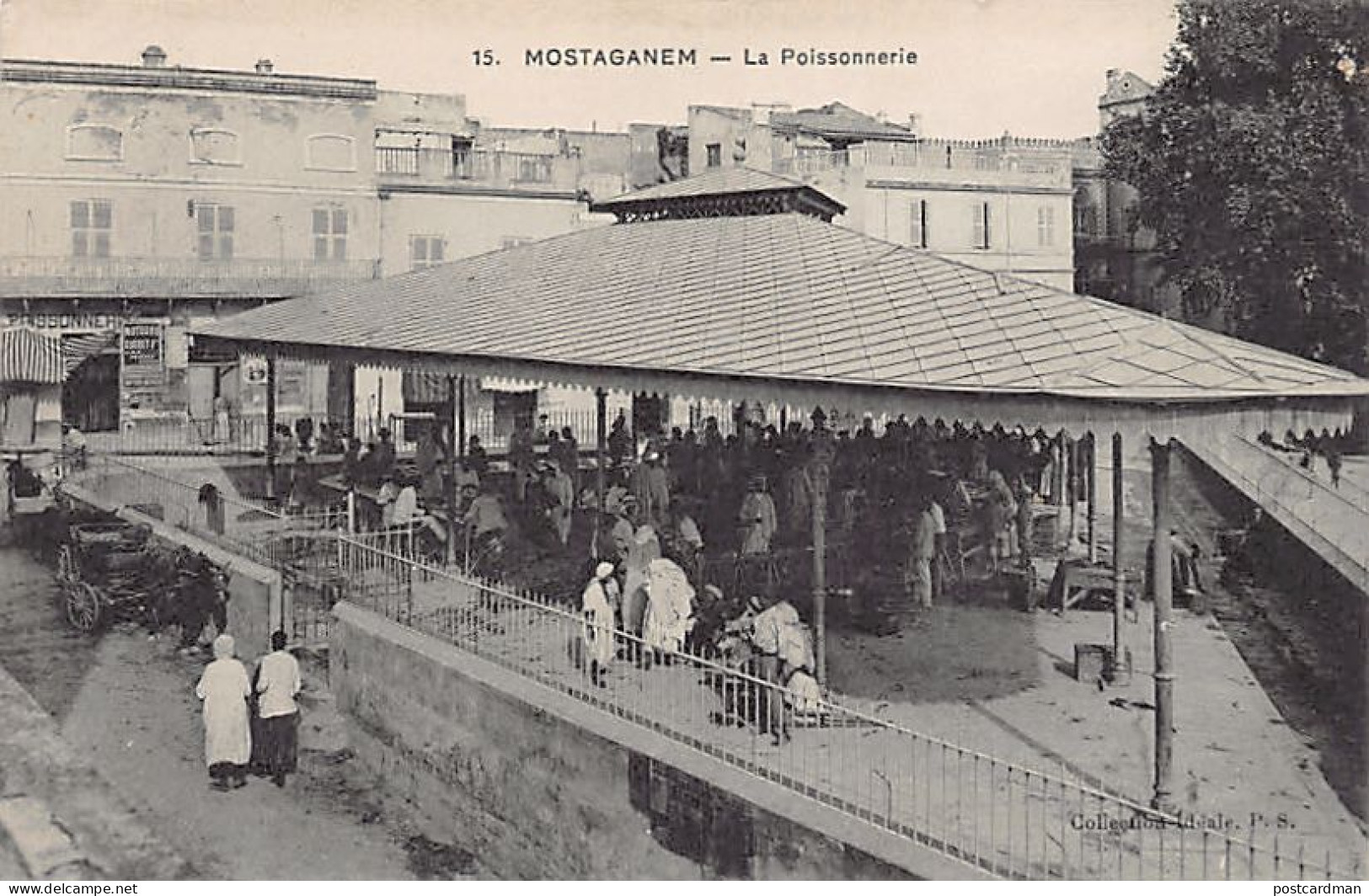 Algérie - MOSTAGADEM - La Poissonnerie - Ed. Collection Idéale P.S. 15 - Mostaganem