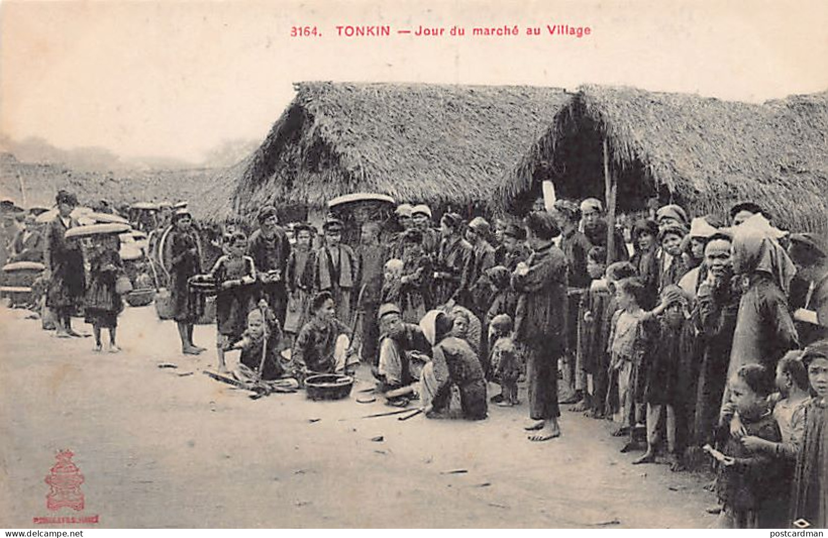 Viet-Nam - TONKIN - Jour De Marché Au Village - Ed. P. Dieulefils 3164 - Vietnam