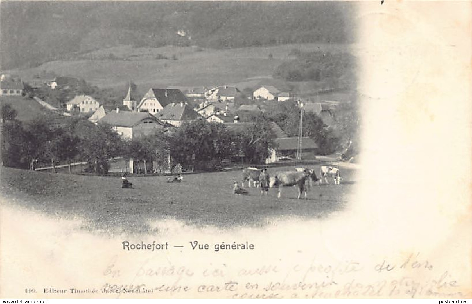 Suisse - Rochefort (NE) - Vue Générale - Ed. Timothée Jacot 99 - Rochefort
