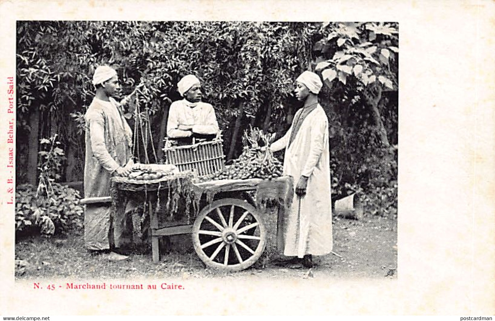 Egypt - CAIRO - Vegetable Sellers - Publ. Isaac Behar 45 - Kairo