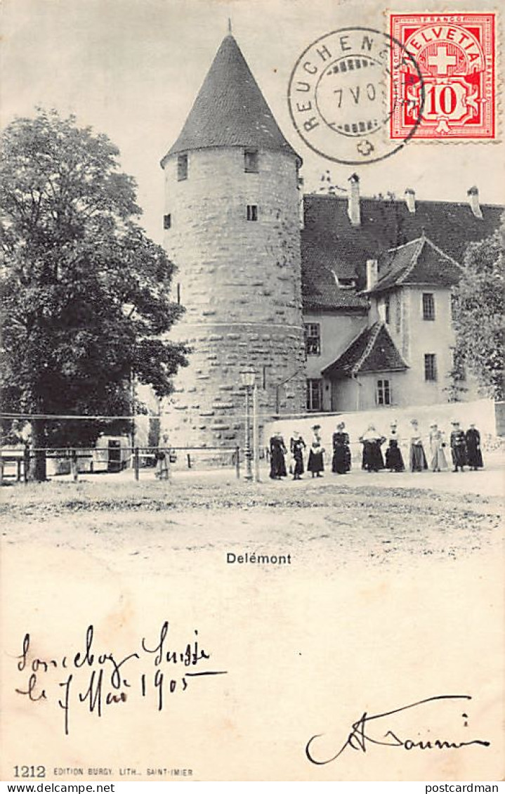DELÉMONT (JU) - Ed. Burgy 1212 - Delémont