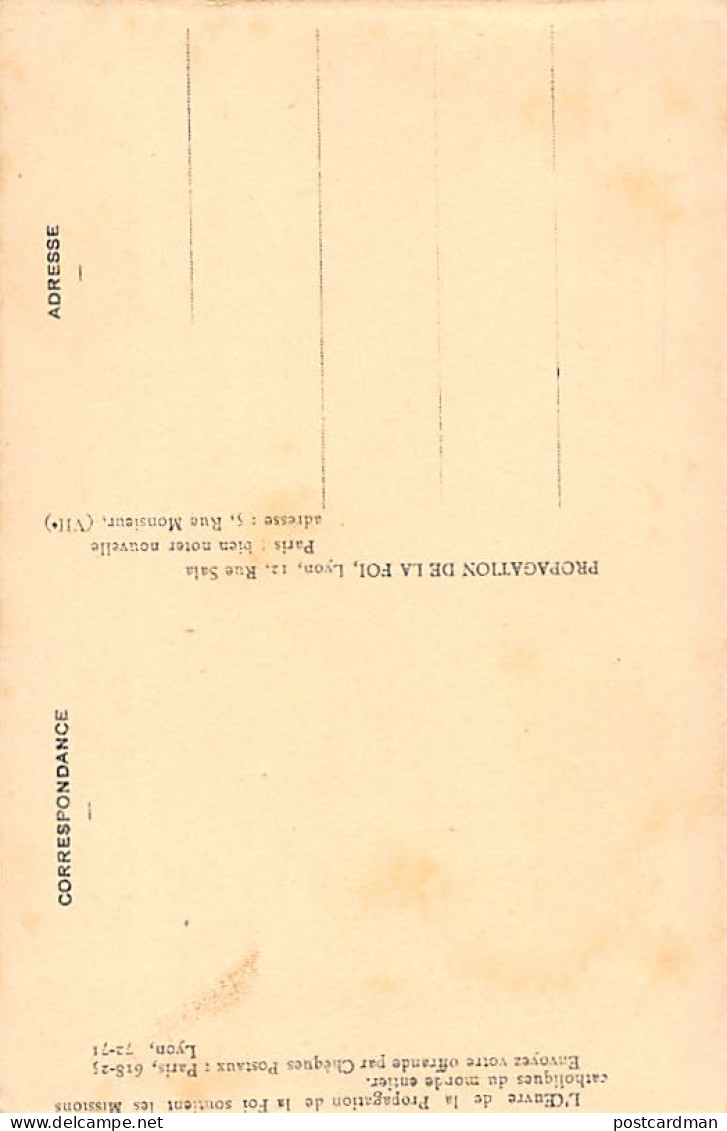 India - Missions Of The Jesuits Fathers In Madurai - The Catechist, On The Eve Of Sunday, Prepares His Instruction - Pub - India