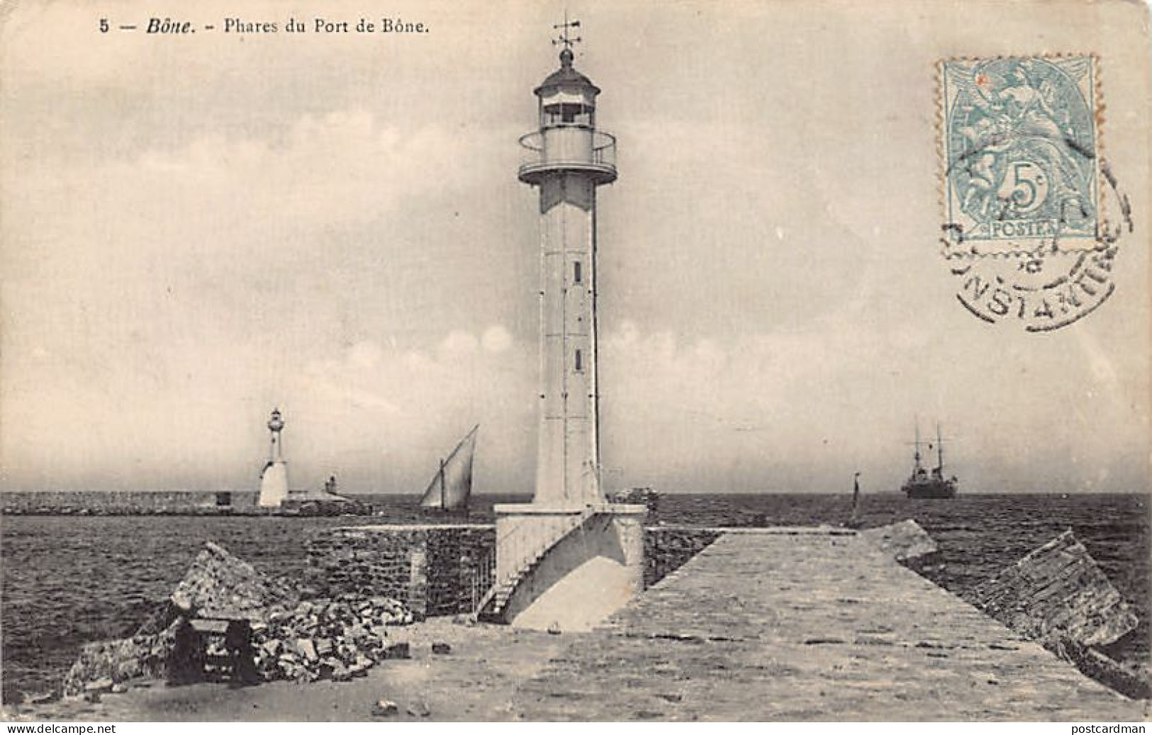 Algérie - ANNABA Bône - Phare Du Port De Bône - Ed. Inconnu 5 - Annaba (Bône)