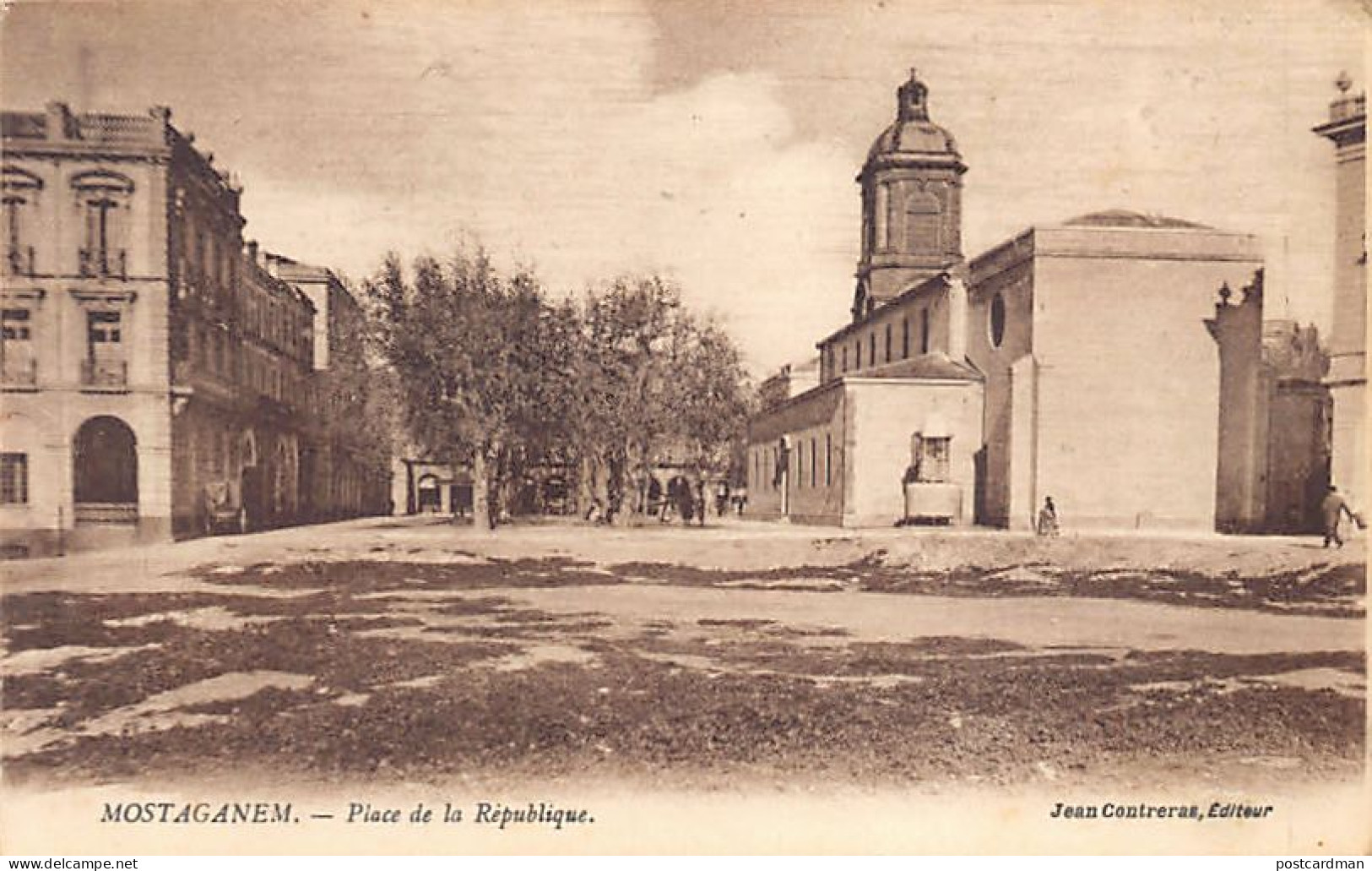 Algérie - MOSTAGADEM - Place De La République - Ed. Jean Contreras  - Mostaganem