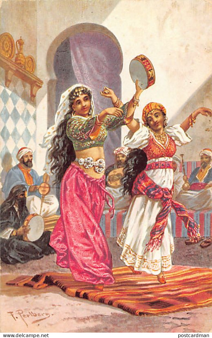 Algérie - Scènes & Types - Danseuses - Ed. CA - Mujeres