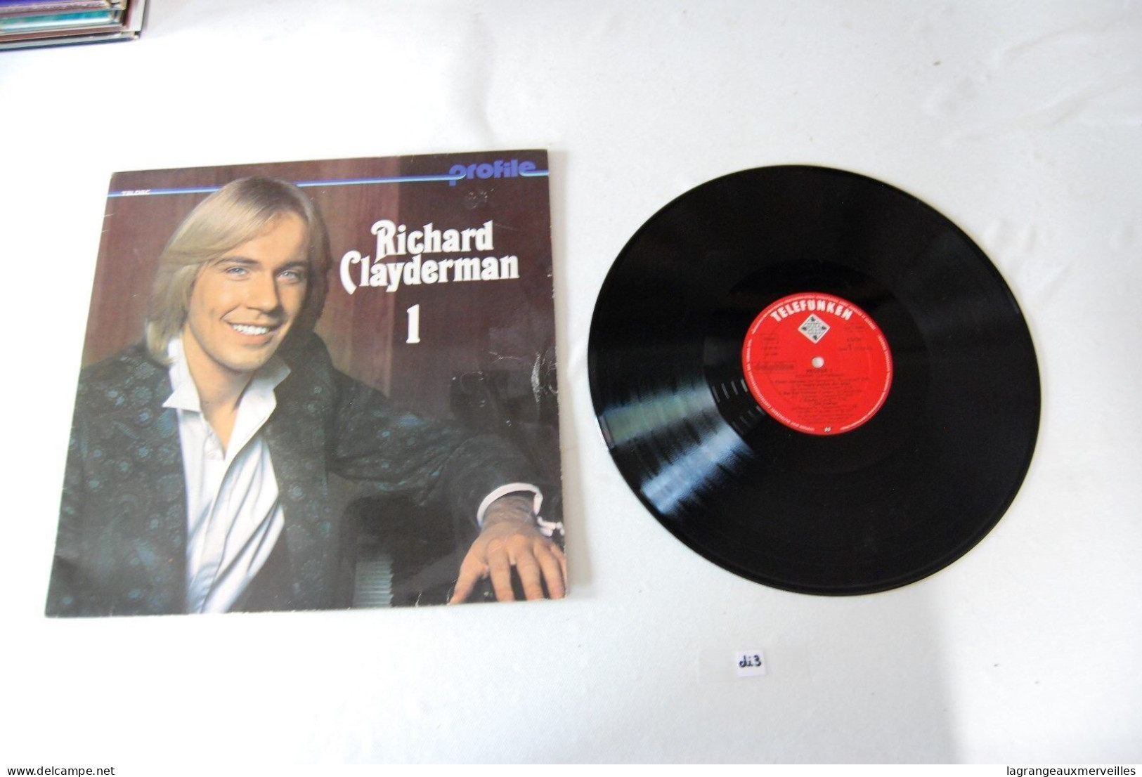 Di3- Vinyl 33 T - Richard Clayderman1 - Profile - Classique