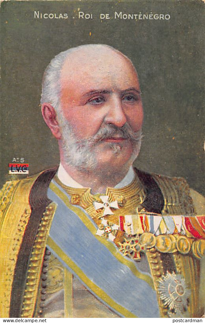 Montenegro - King Nicholas I - Publ. L.V.C.  - Montenegro