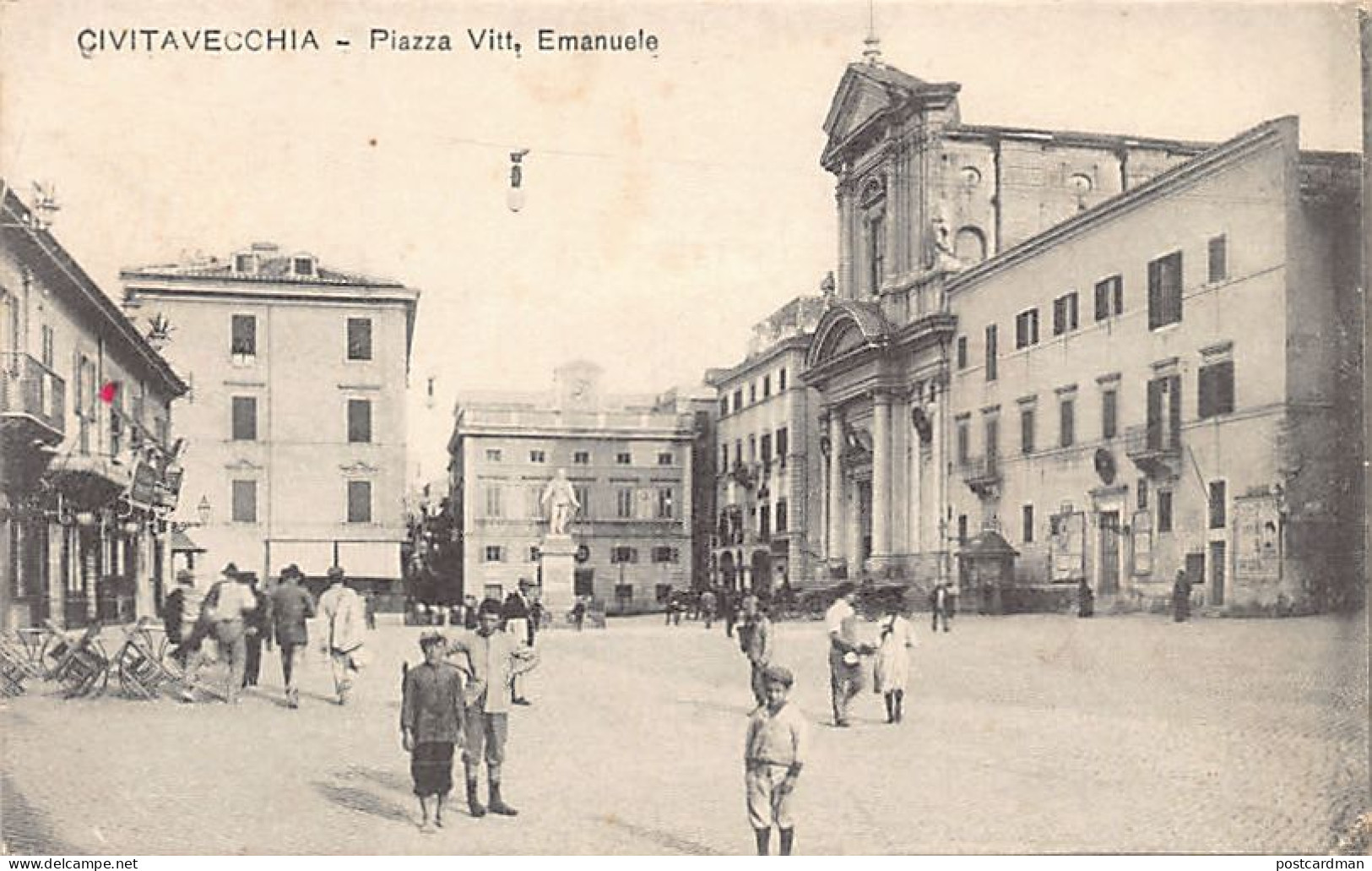 CIVITAVECCHIA - Piazza Vitt. Emanuele - Civitavecchia
