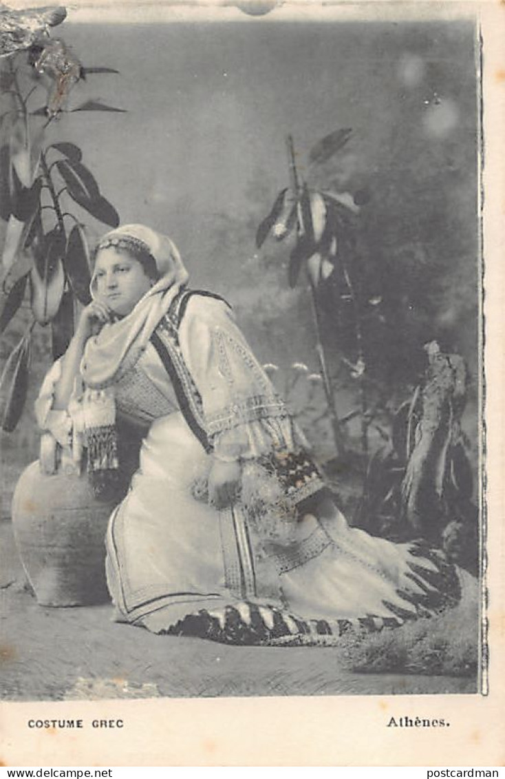 Greece - Greek Costume - Woman - Publ. A. Pallis & Cie  - Grèce