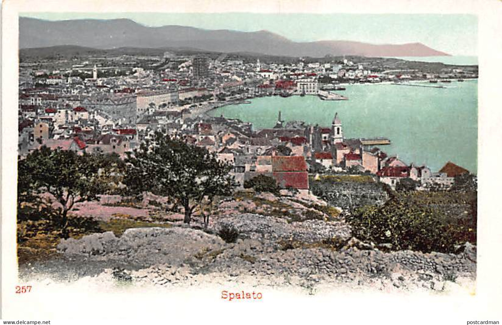 CROATIA - Split (Spalato) - Bird's Eye View. - Croacia