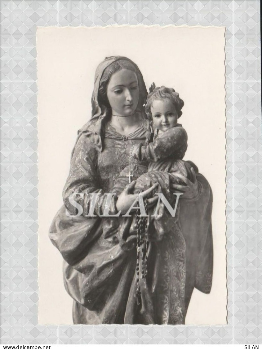 Postal Granada Virgen Del Rosario García Garrabella - Vergine Maria E Madonne