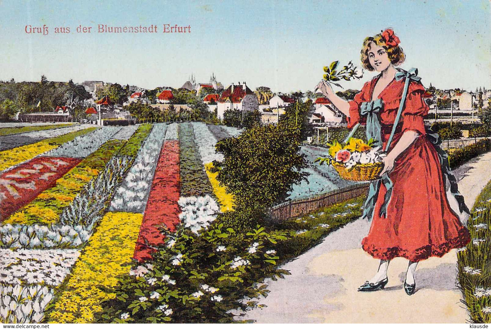 Gruß Aus Der Blumenstadt Erfurt - Erfurt