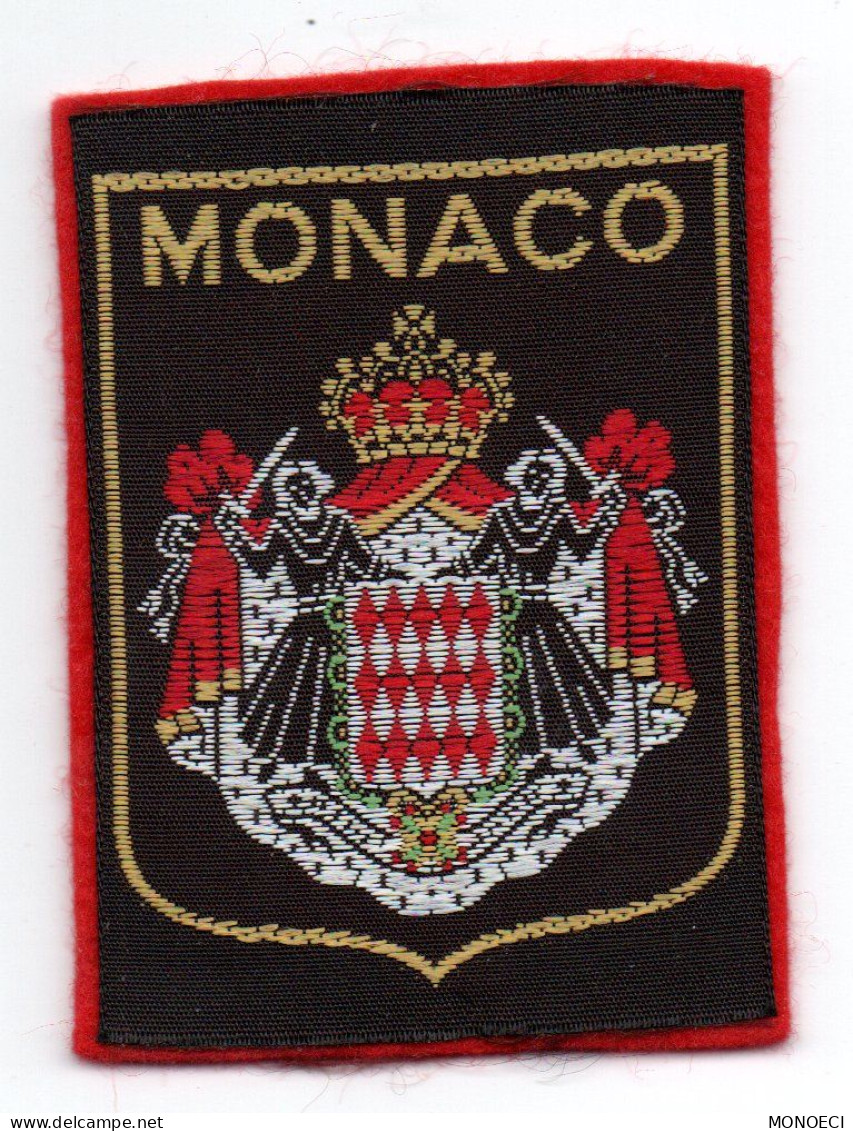 MONACO -- Monégasque -- Ecusson Tissu -- Armoiries - Other & Unclassified
