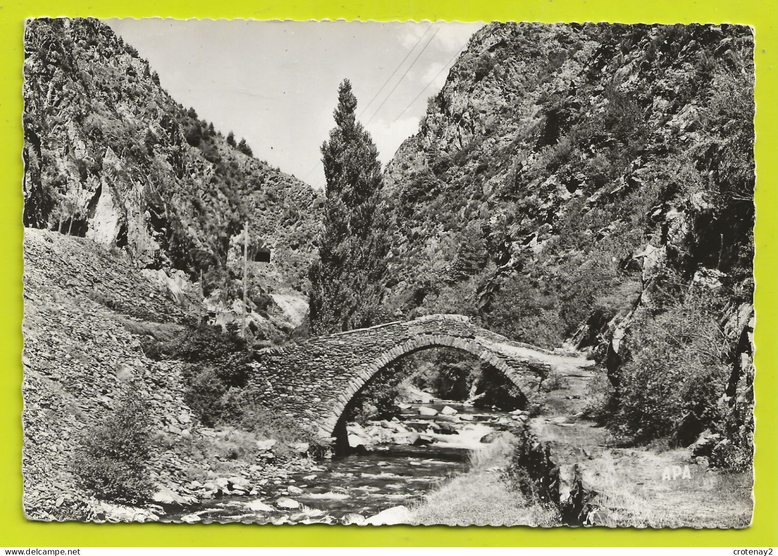 Valls D'Andorra ANDORRE N°60 LA MASSANA Pont De Sant Antoni El Riu Massana VOIR DOS - Andorra