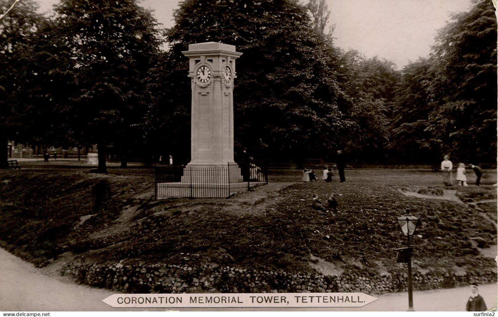 STAFFS - TETTENHALL - CORONATION MEMORIAL TOWER  RP  St239 - Otros & Sin Clasificación