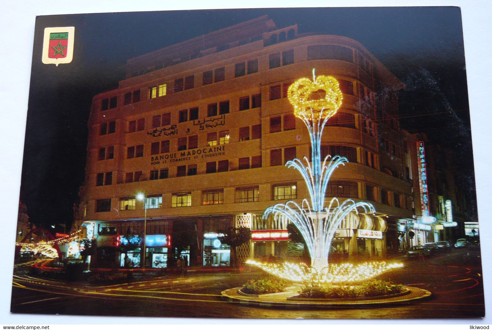 Morocco, Maroc - Tanger -  Banca, Banque Marocaine Per Il Commercio E L'industria - Plaza De Francia - Tanger