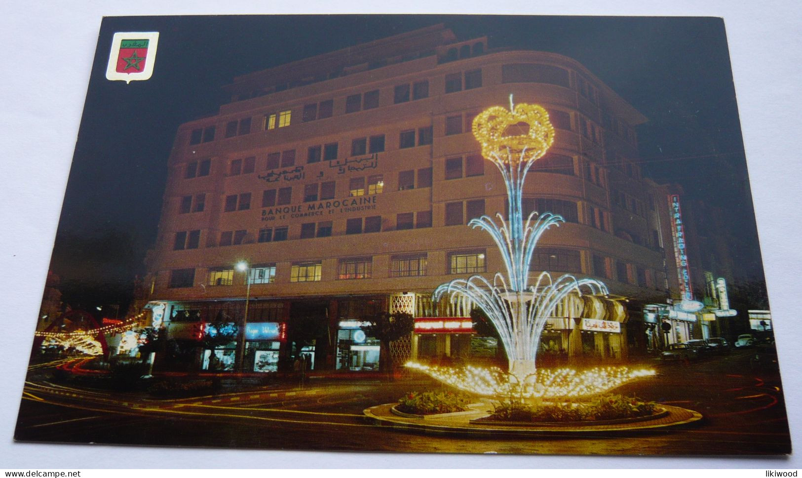 Morocco, Maroc - Tanger -  Banca, Banque Marocaine Per Il Commercio E L'industria - Plaza De Francia - Tanger