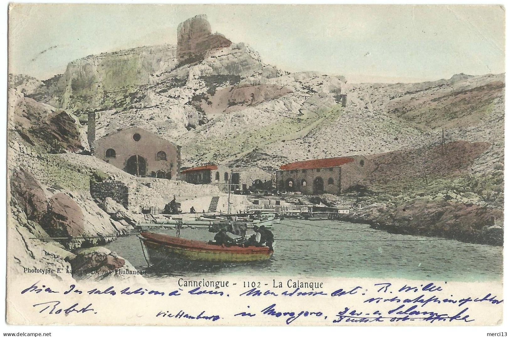 CANNELONGUE (CALLELONGUE) (13) – La Calanque. Editeur Lacour, N° 1102. - Quartiers Sud, Mazargues, Bonneveine, Pointe Rouge, Calanques