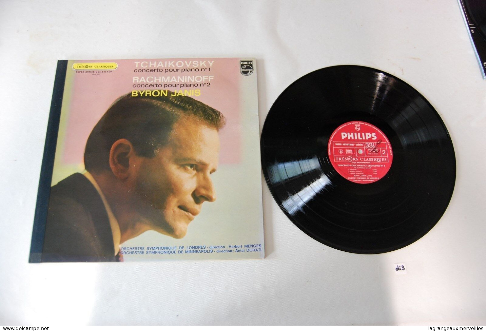 Di3- Vinyl 33 T - Musique Classique - Philips - Byron Janis - Classica