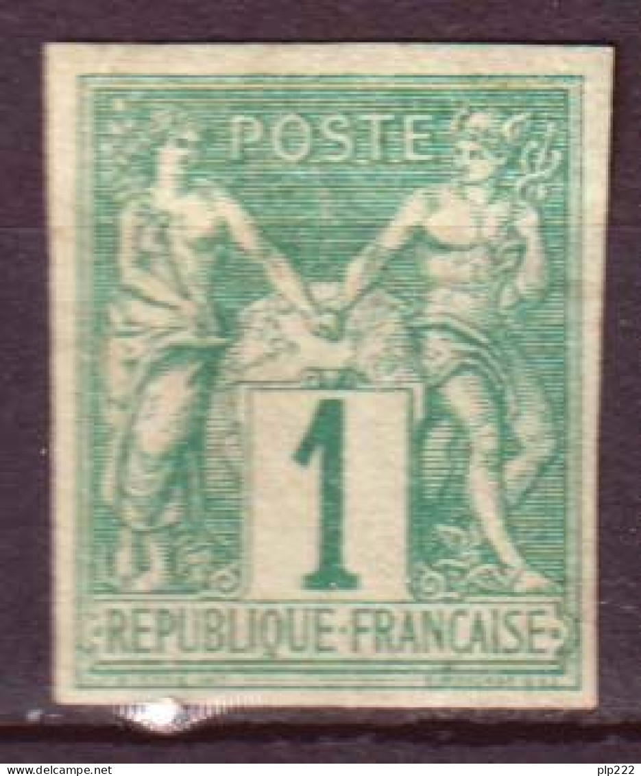 Colonie Francesi Em.Generali 1877 Y.T.24 */MH VF/F - Sage