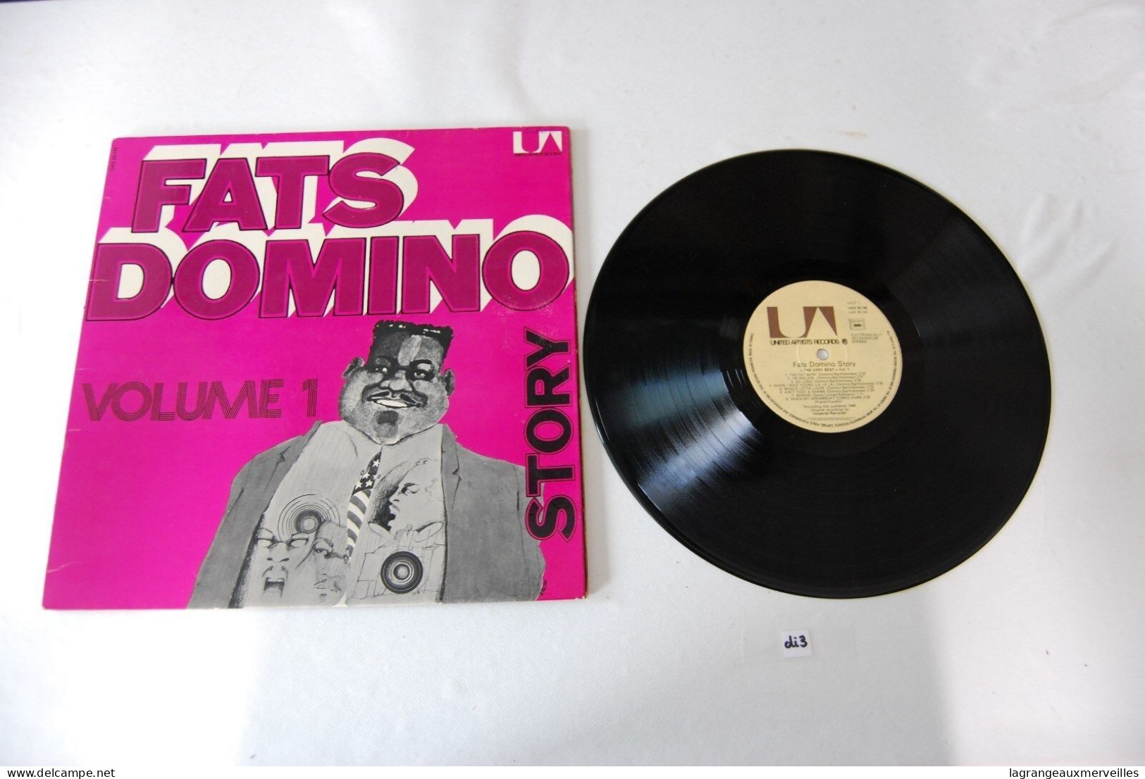 Di3- Vinyl 33 T - Fats Domino Story - Vol 1 - World Music