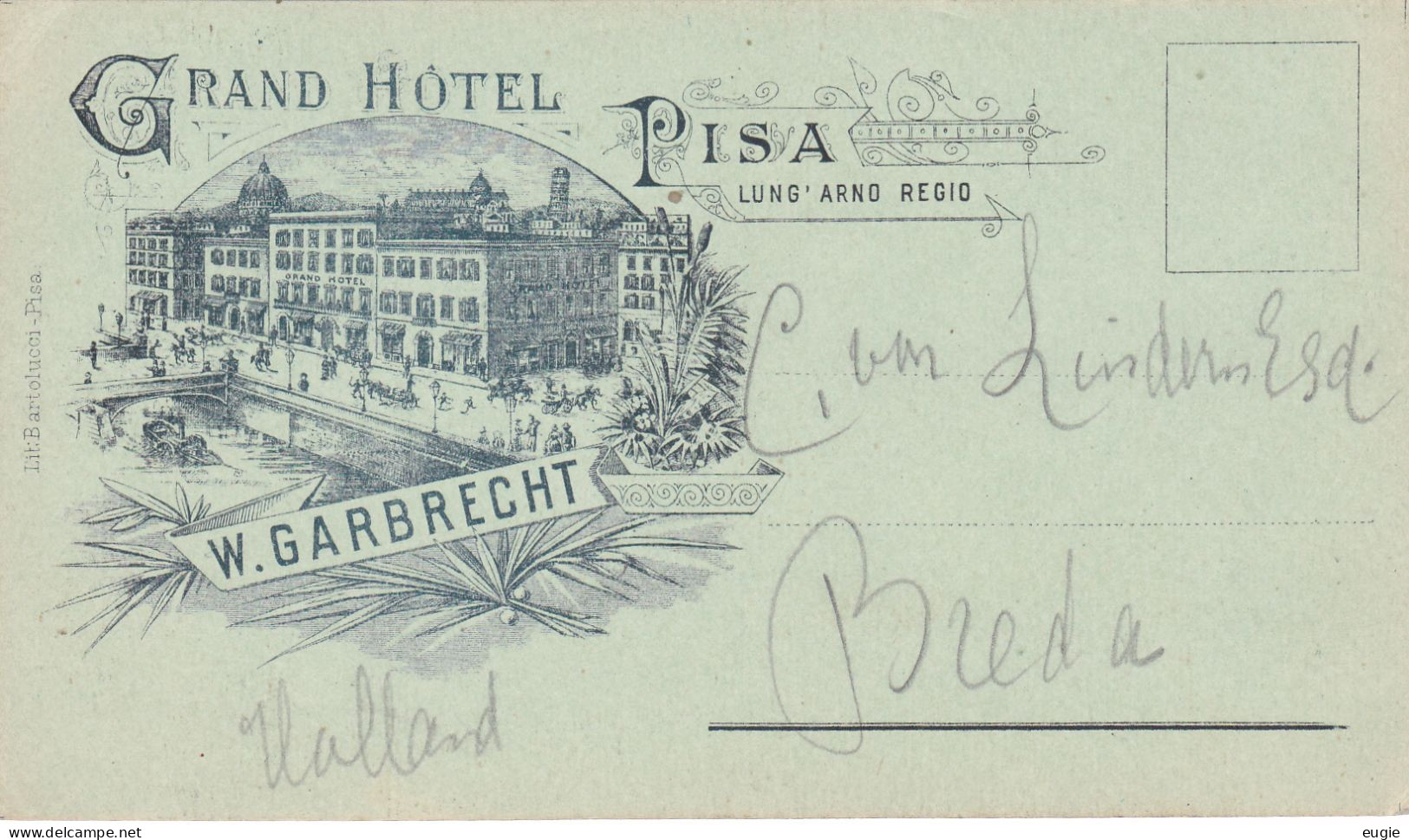 3339/ Grand Hotel Pisa W. Garbrecht - Pisa
