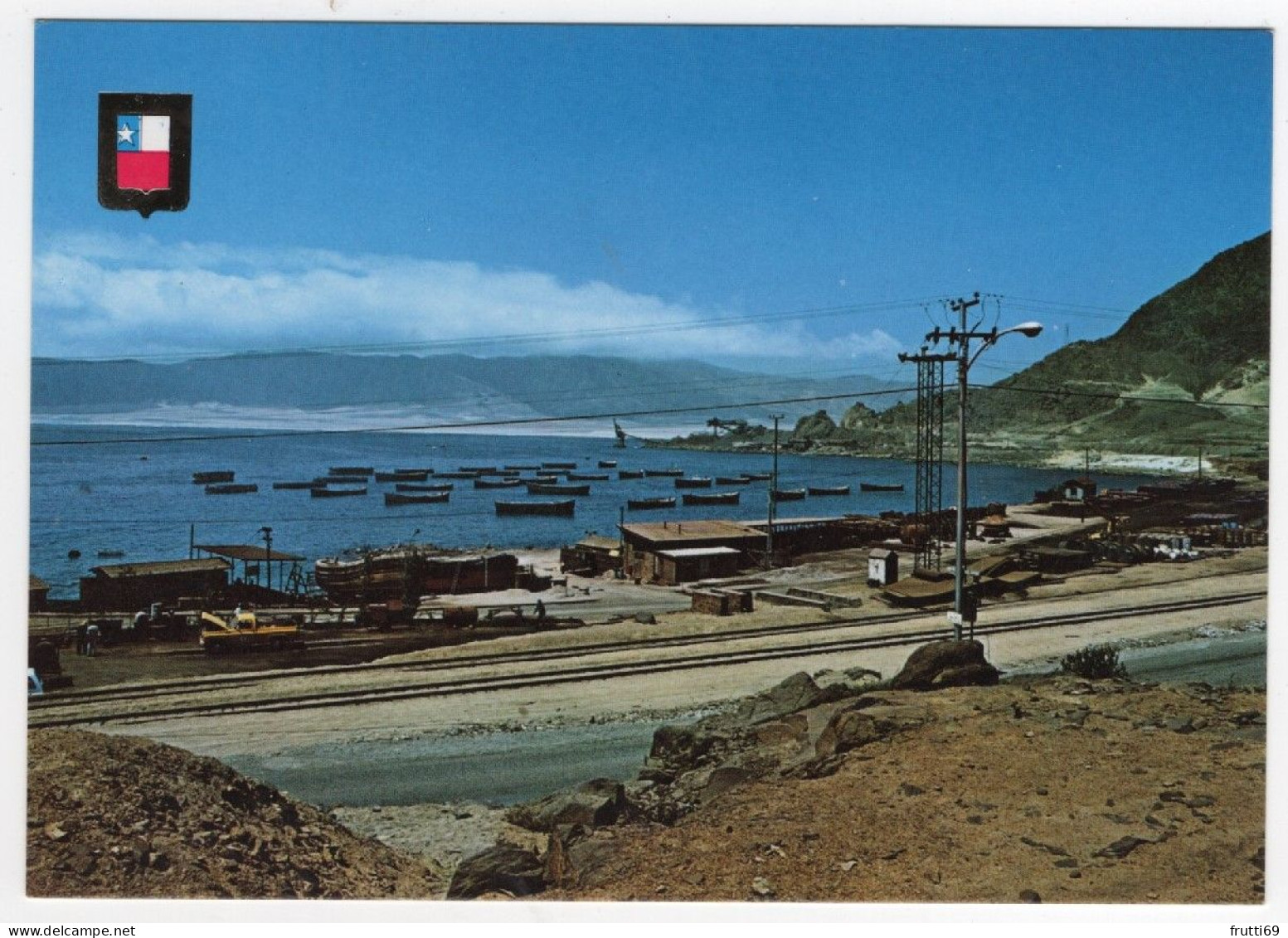 AK 214452 CHILE - Chanaral - Puerto De Embarque Del Cobre De Salvador - Cile