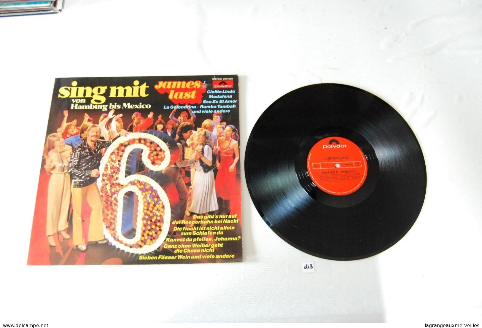 Di3- Vinyl 33 T - James Last - SING MIT - Jazz