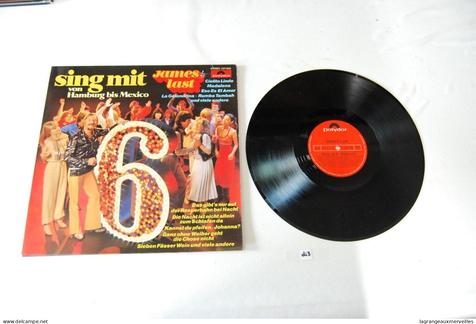 Di3- Vinyl 33 T - James Last - SING MIT - Jazz
