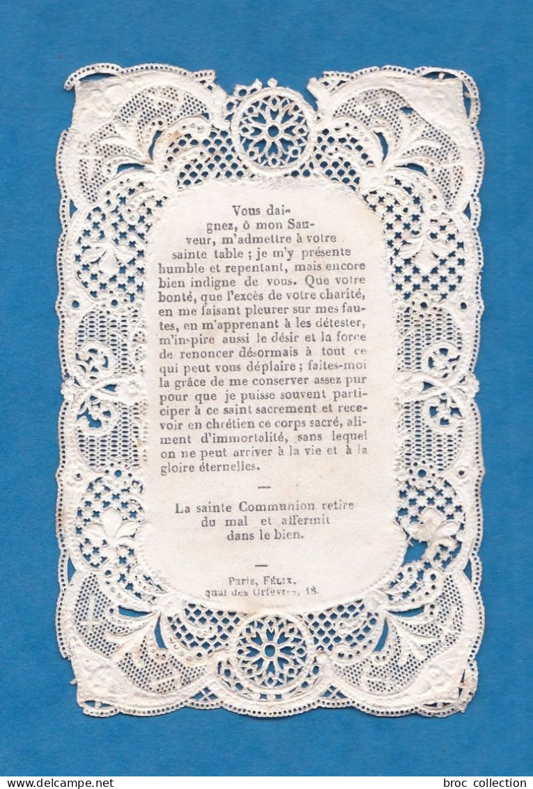 La Sainte Communion Retire Du Mal Et Affermit Dans Le Bien, Canivet, éd. Bes Et Dubreuil - Félix - Images Religieuses