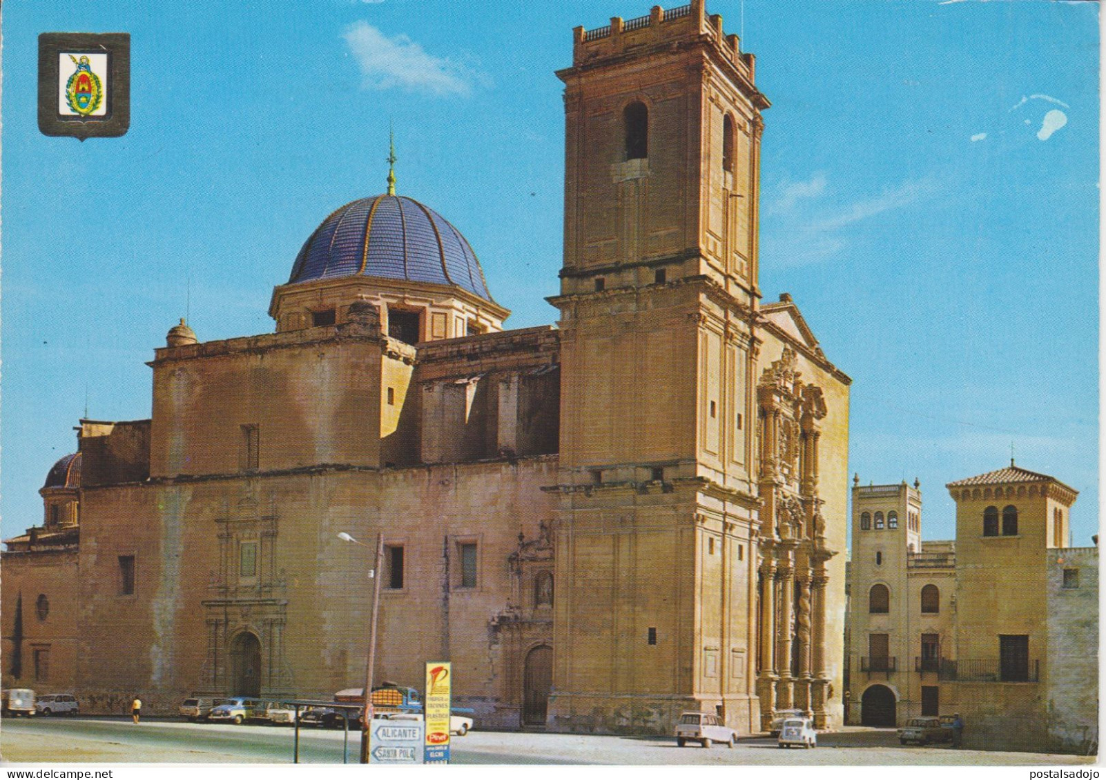 (A190) ELCHE. ALICANTE. BASILICA DE SANTA MARIA - Alicante