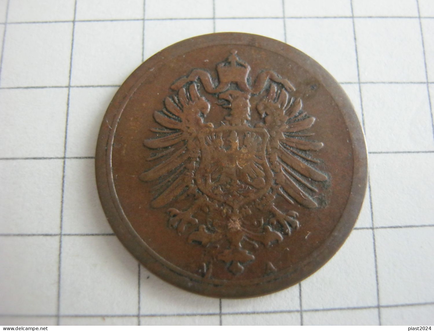 Germany 1 Pfennig 1876 A - 1 Pfennig