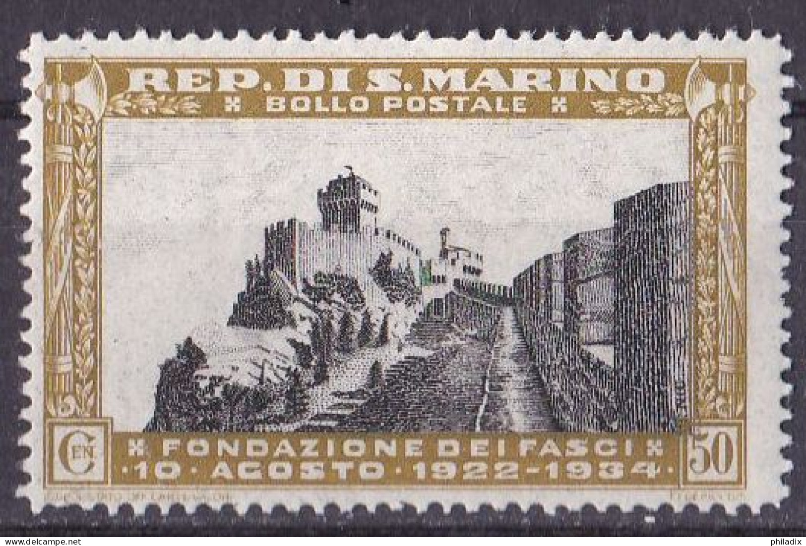 San Marino Marke Von 1935 **/MNH (A5-9) - Nuevos