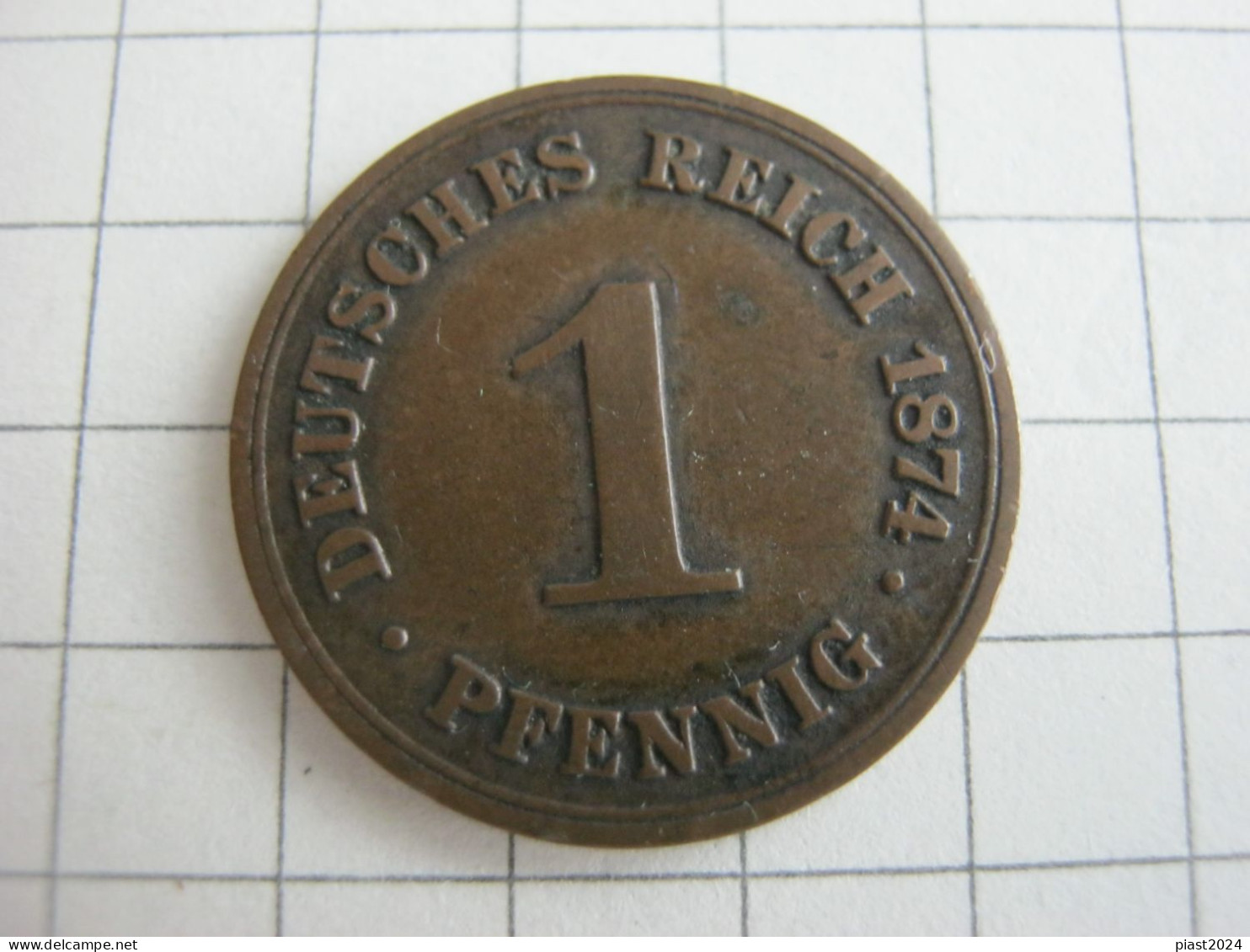 Germany 1 Pfennig 1874 B - 1 Pfennig