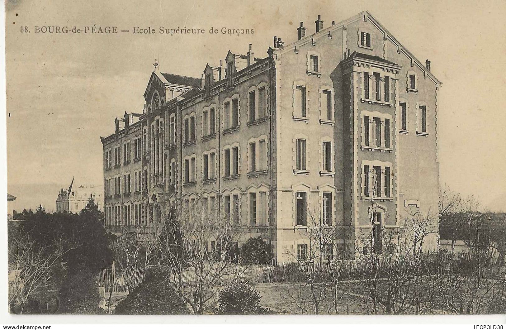 Bourg De Péage Ecole Supérieure De Garçons - Bourg-de-Péage