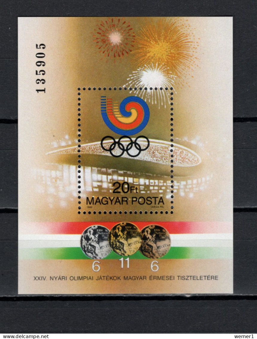 Hungary 1988 Olympic Games Seoul, S/s MNH - Summer 1988: Seoul