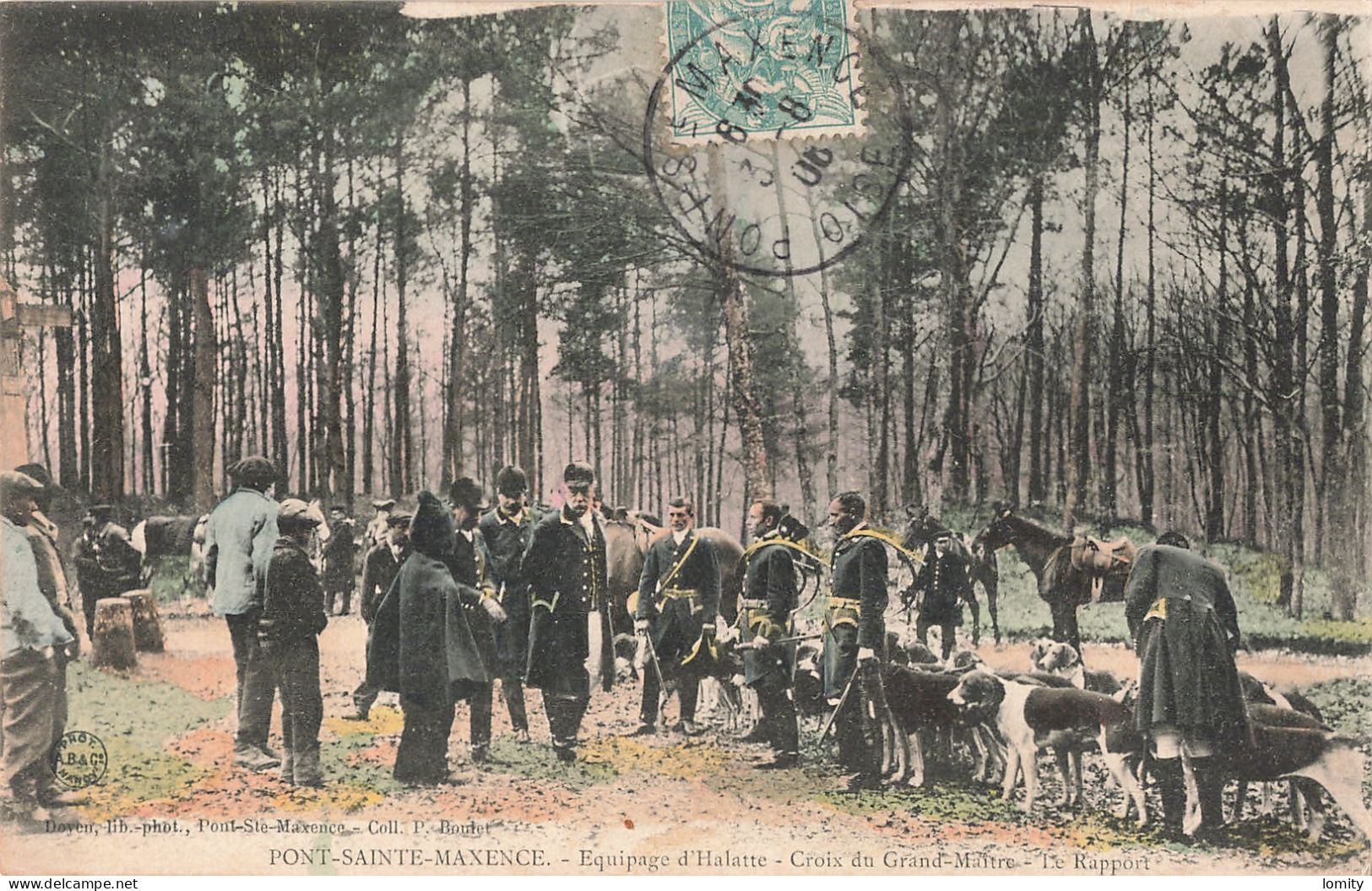 Destockage lot de 48 cartes postales CPA de l' Oise Chantilly Pont Sainte Maxence Beauvais Creil Noyon Compiegne Boran