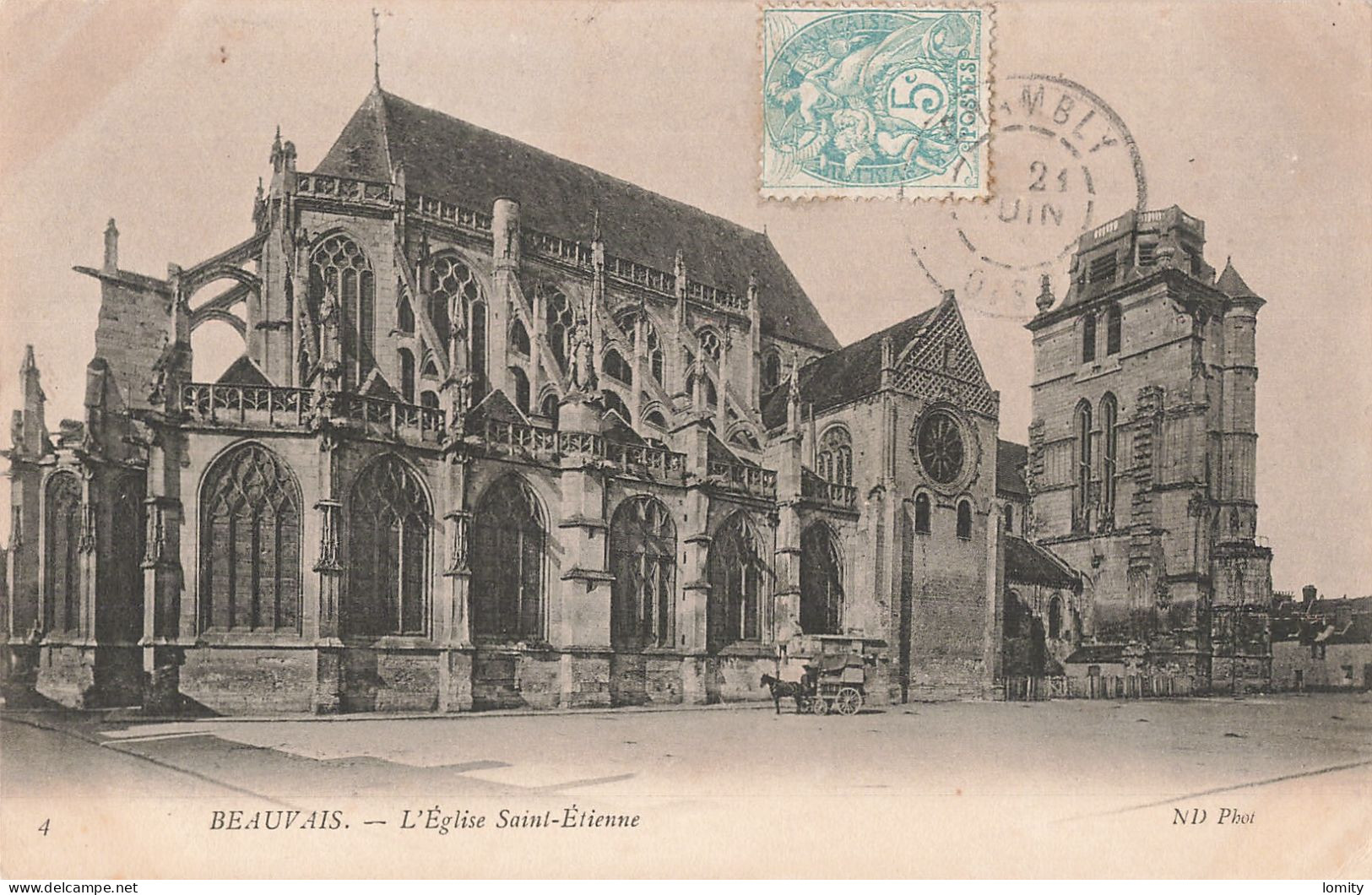 Destockage lot de 48 cartes postales CPA de l' Oise Chantilly Pont Sainte Maxence Beauvais Creil Noyon Compiegne Boran