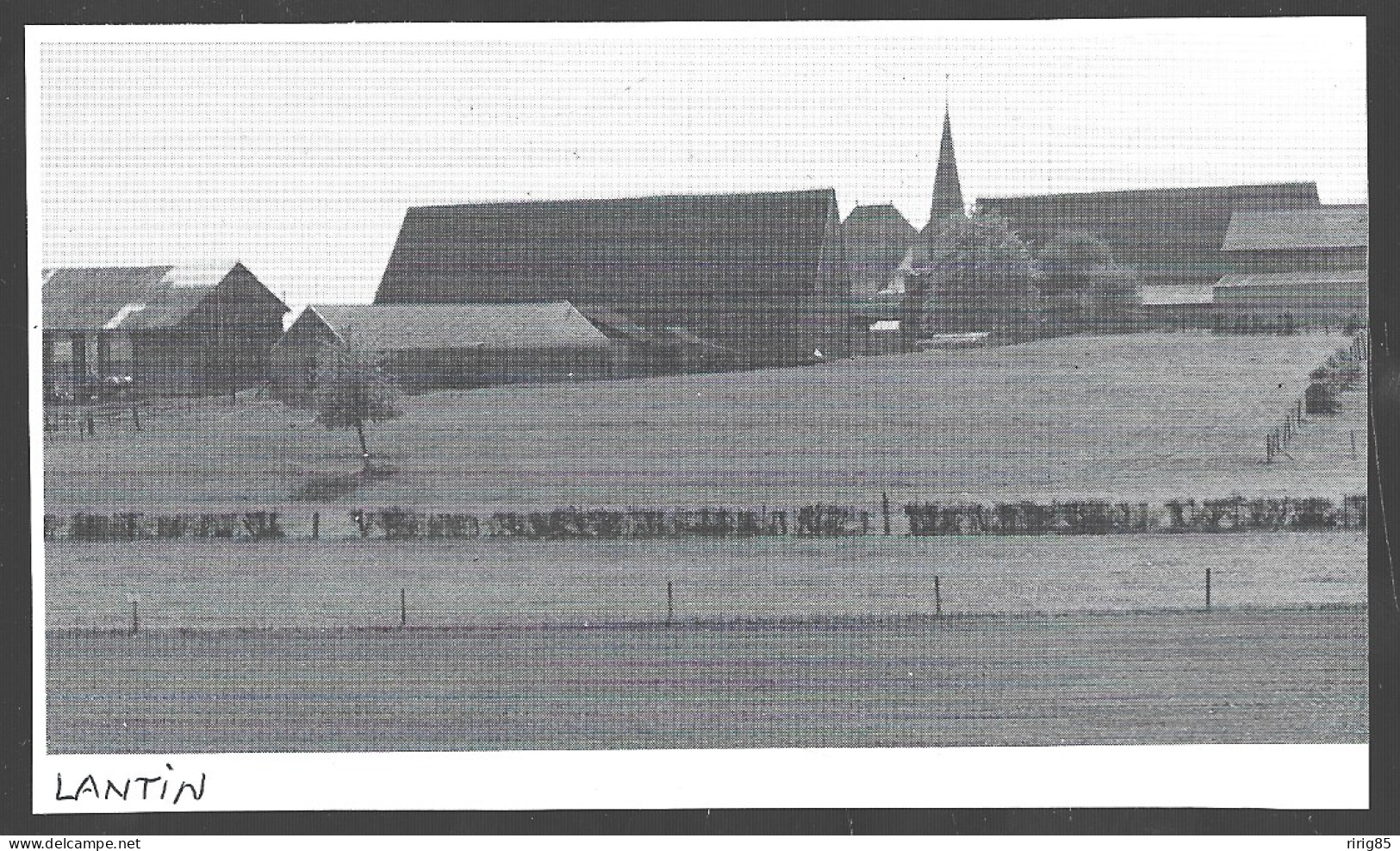 1980  --  BELGIQUE . LANTIN . VUE GENERALE . 4A968 - Ohne Zuordnung