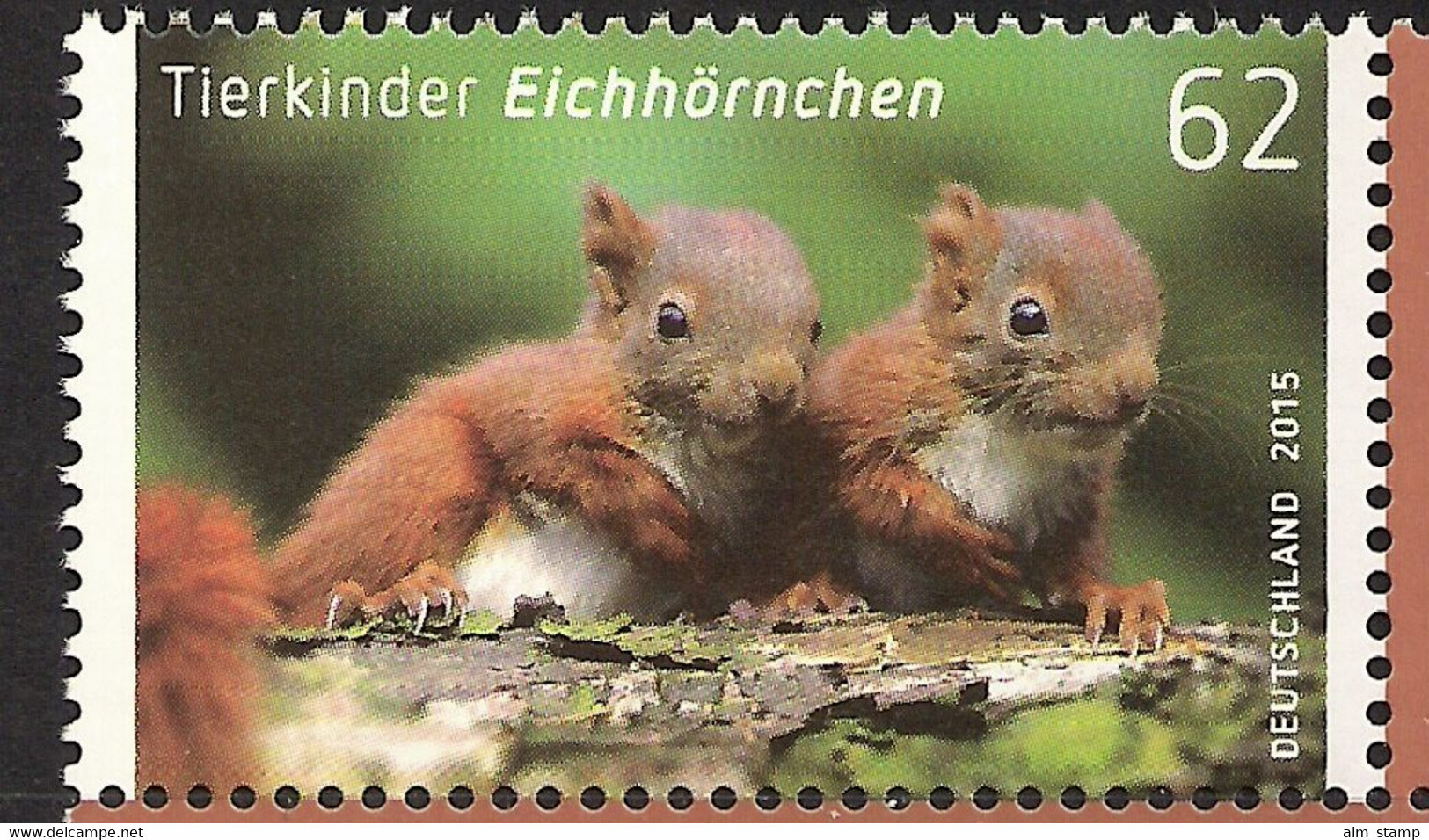 2015 Germany  Deutschland  Mi. 3124-5**MNH   Tierbabys - Ungebraucht