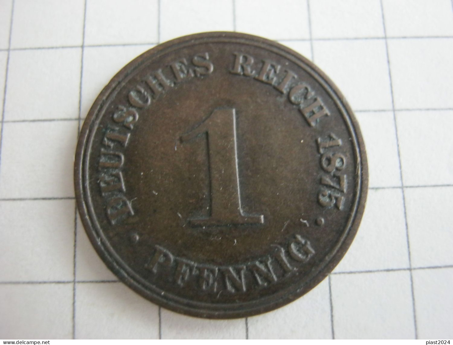 Germany 1 Pfennig 1875 A - 1 Pfennig