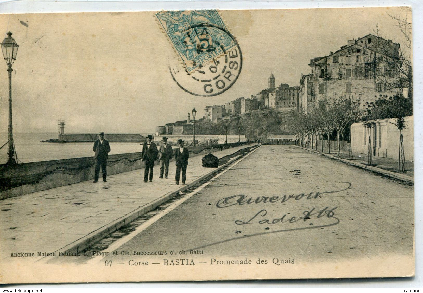 -2B - CORSE  - BASTIA -  Promenade  Des   Quais - Bastia