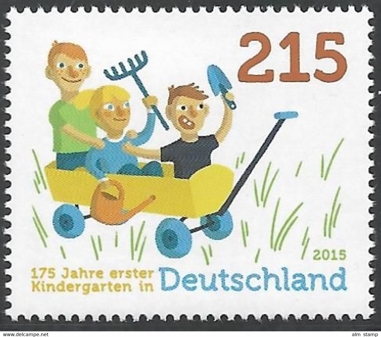 2015 Germany  Deutschland  Mi. 3158**MNH 175 Jahre Erster Kindergarten In Deutschland, Bad Blankenburg. - Neufs