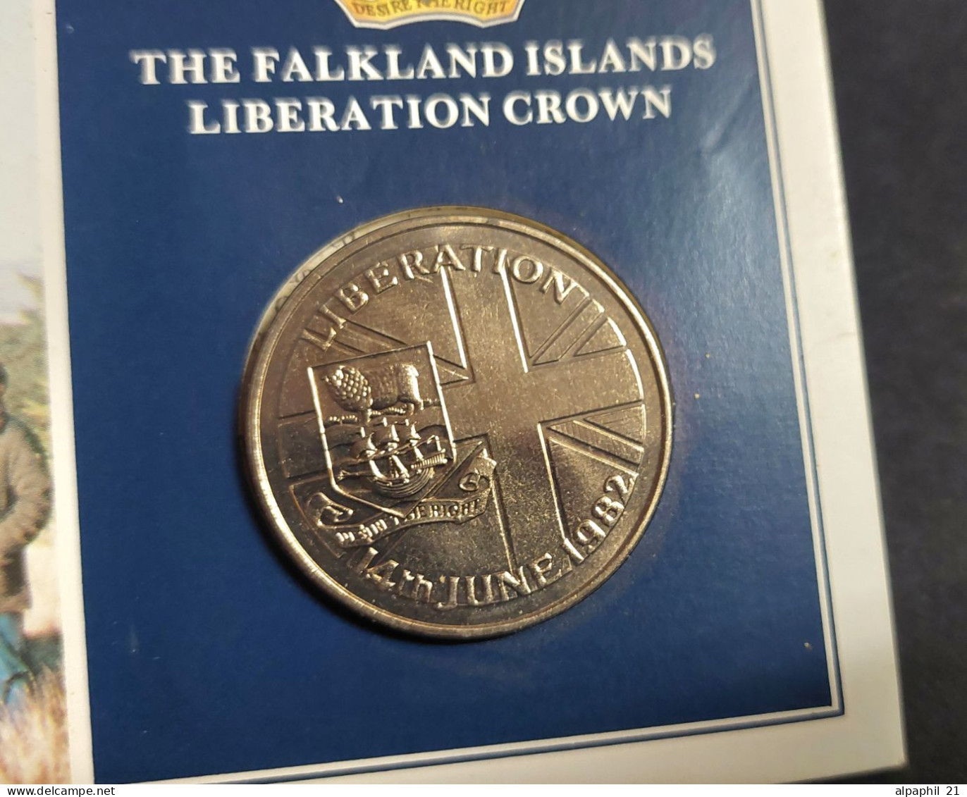 Falkland Islands Liberation Crown, 50 Pence - Falklandeilanden