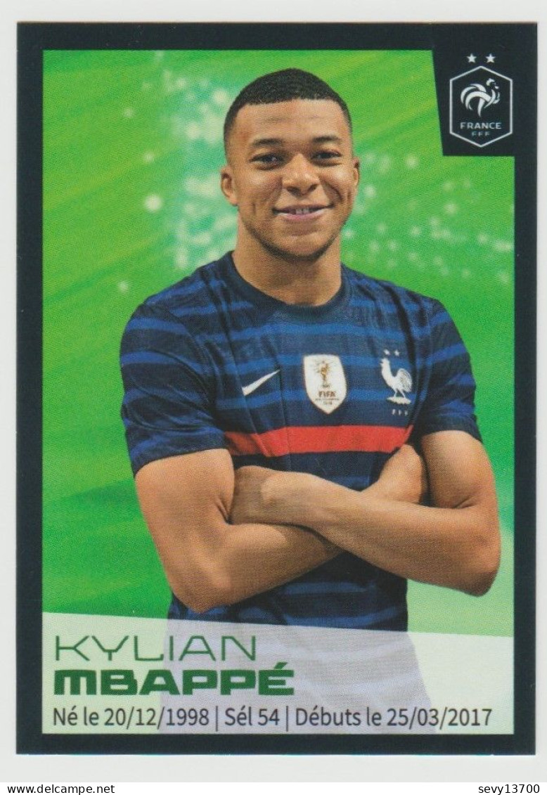 Foot Ball - 7 Stickers Panini Mbappé Au Plus Près Des Bleus 2022 Maillot Magnet LLoris Et Pogba - Französische Ausgabe